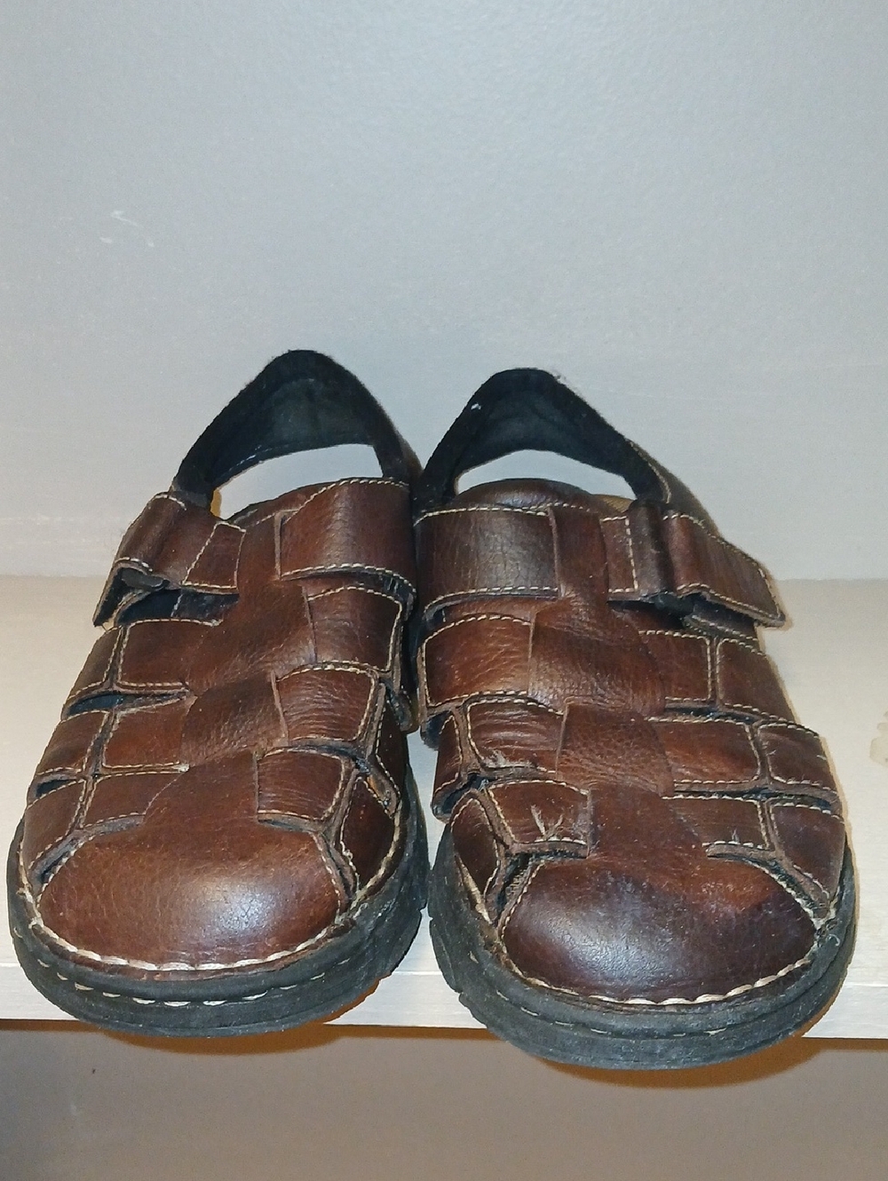 Arizona Jean Company Brown and Black Sandal Sole - Men's